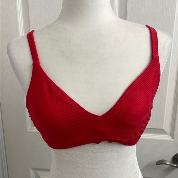Baku Women’s Red Bikini Top Size 10 Adjustable Strap - Picture 2 of 11
